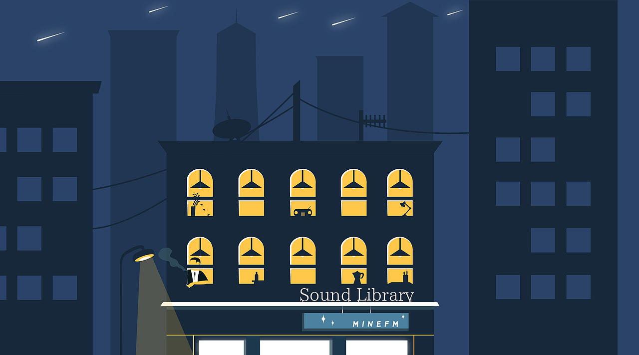 sound library_mo月on站酷ZCOOL