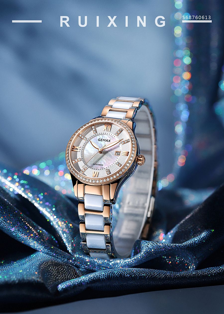 手表摄影 女表摄影 手表创意图