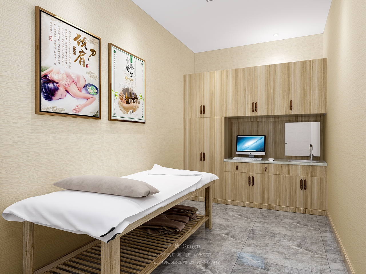 中醫(yī)診所（圖ZMjA0MzU4NzEy） - 家裝設(shè)計(jì) - 站酷設(shè)計(jì)師一秋設(shè)計(jì)01原創(chuàng)素材 - 站酷ZCOOL