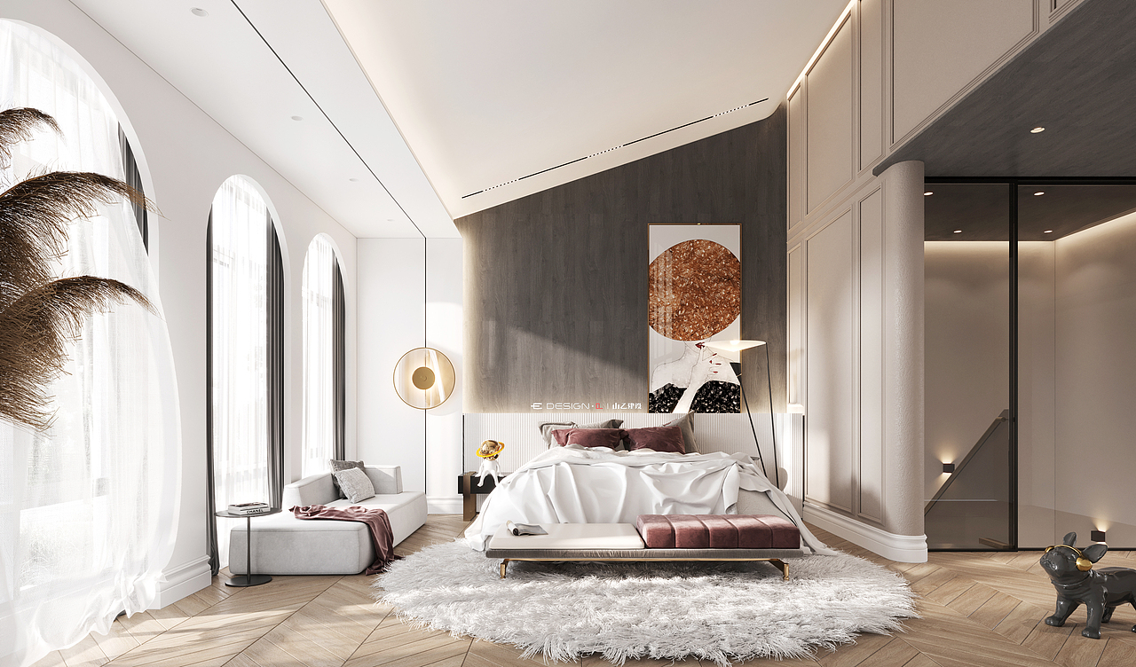 山乙山合｜长沙龙湖原著别墅（图ZMjA2MjgwMzY0） - 家装设计 - 站酷设计师山乙山合原创素材 - 站酷ZCOOL