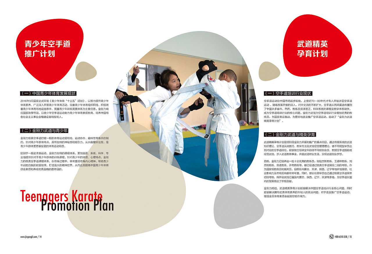 空手道机构宣传册