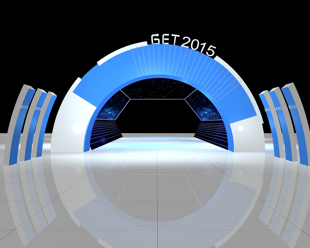 GET教育大会平面视觉展览设计（图ZMzg0NzQ2MjA=） - 其他三维 - 站酷设计师至上华韵公关原创素材 - 站酷ZCOOL