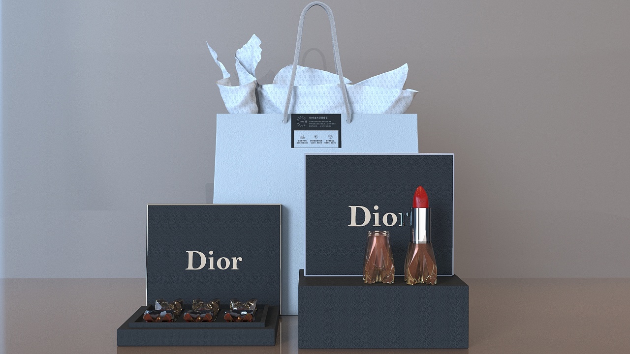 dior口红包装设计
