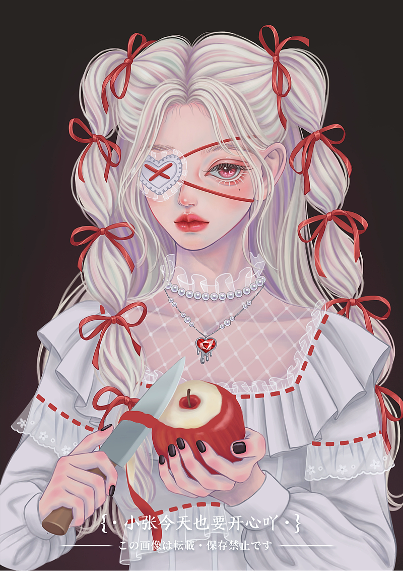近期少女人像插画总结2（图ZMjgzMjQ3MzEy） - 商业插画 - 站酷设计师小张今天要开心吖原创素材 - 站酷ZCOOL