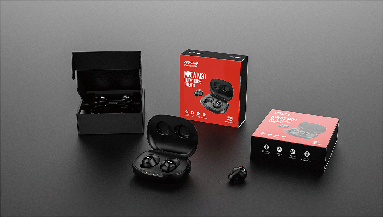 MPOW-品牌包装设计（图ZMjIyNDE2MTQ4） - 产品 - 站酷设计师Essencen原创素材 - 站酷ZCOOL