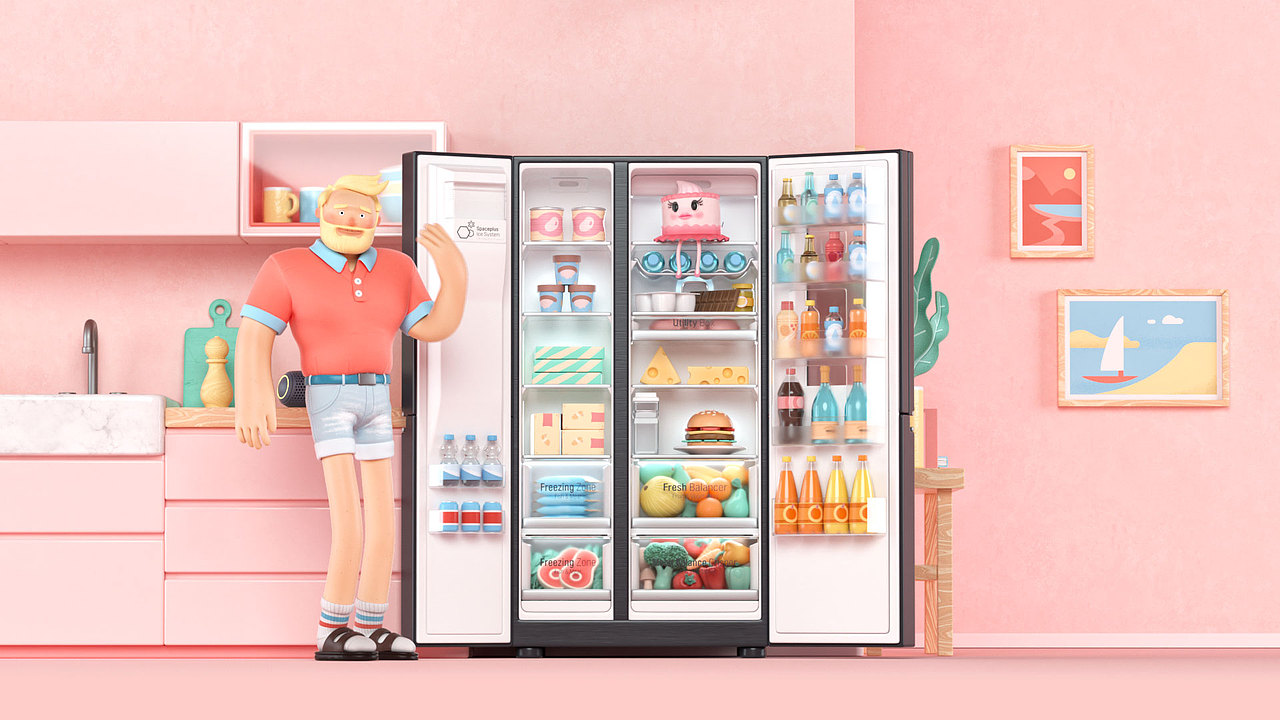 设计分享/ LG Summer Campaign（图ZMjM4NDk3ODEy） - 动画/影视 - 站酷设计师BranD杂志原创素材 - 站酷ZCOOL