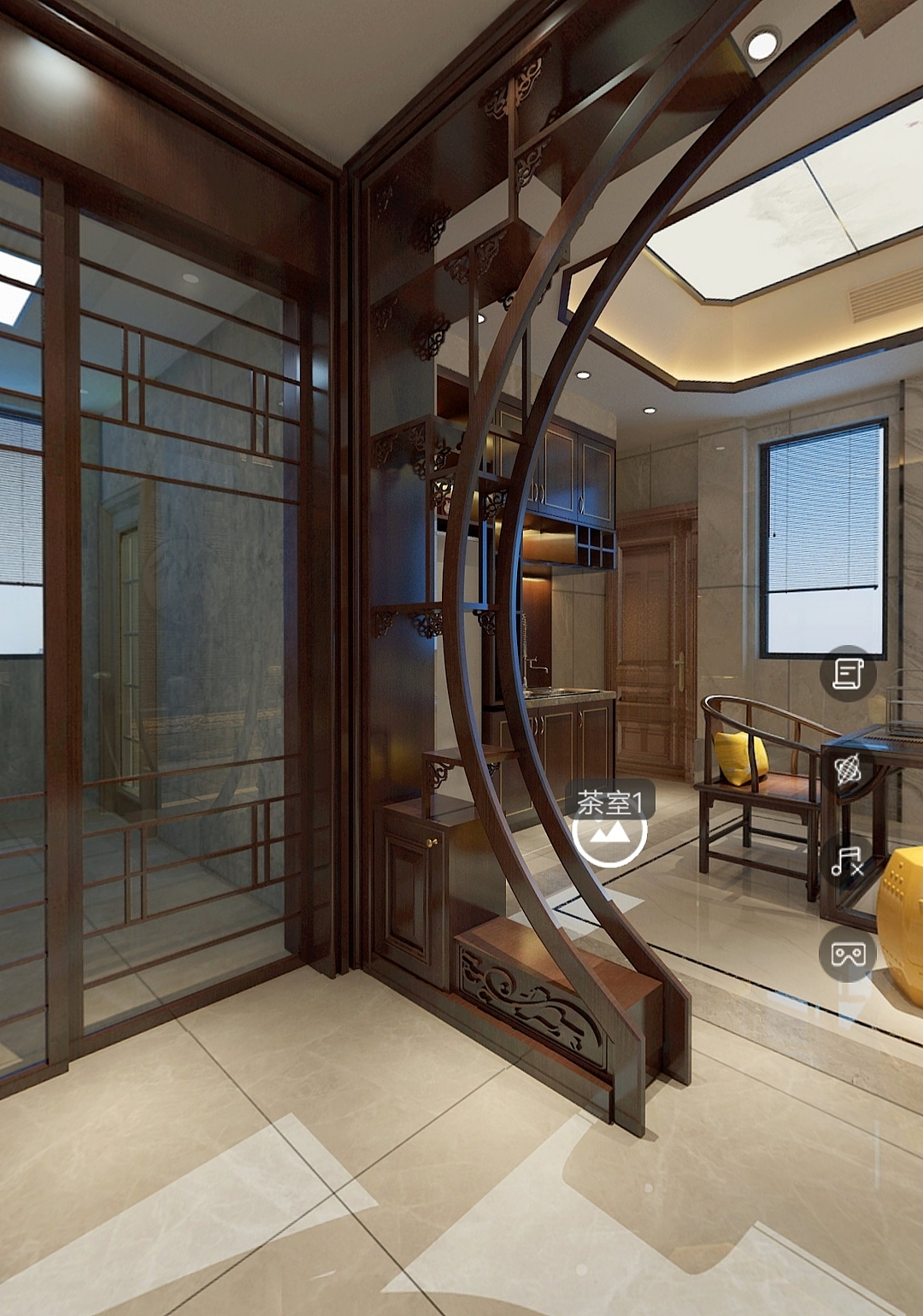 别墅新中式餐厅设计线象空间之禧上装饰全案#设计案例（图ZMzA0ODcxOTg4） - 家装设计 - 站酷设计师商业设计李俊杰原创素材 - 站酷ZCOOL