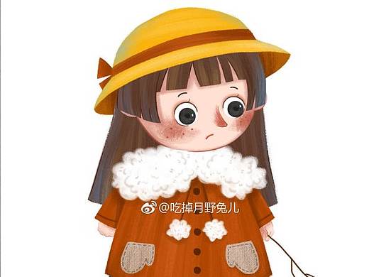 儿插角色人物设计-妹妹（个人主页-ZMjk5NDcxNjg=） - 儿童插画 - 站酷设计师吃掉月野兔原创素材 - 站酷ZCOOL