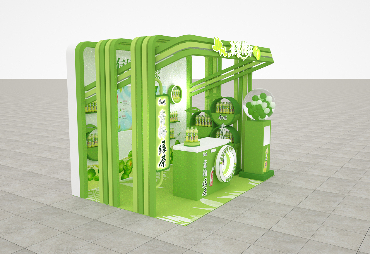 绿茶直播馆 展馆（图ZMjc4NzIwMjMy） - 其他三维 - 站酷设计师卿卿我我的卿卿原创素材 - 站酷ZCOOL