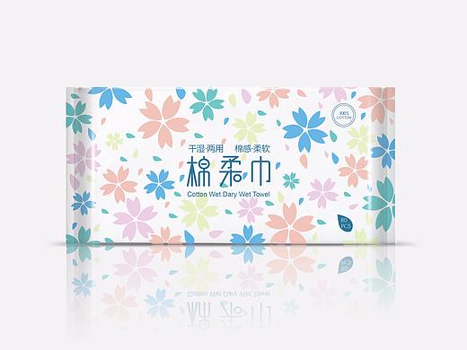 棉柔巾包装