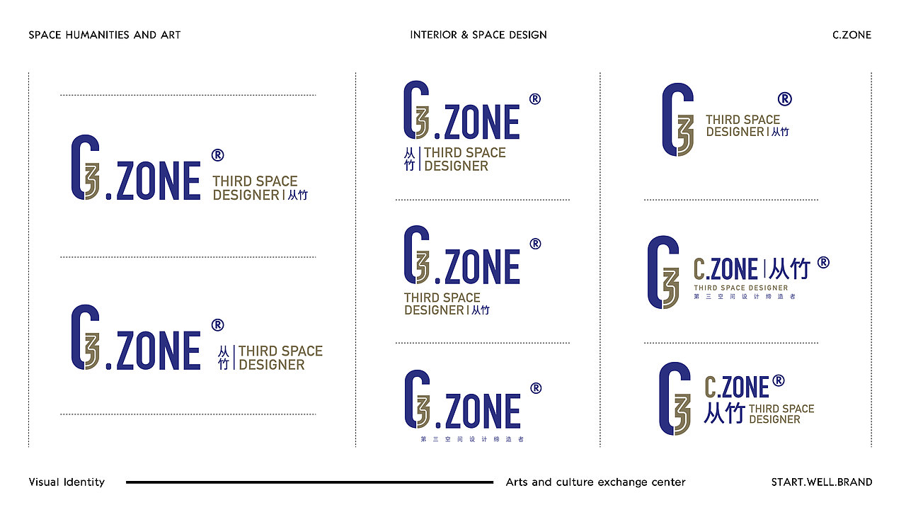 上海C.ZONE从竹空间建筑设计咨询-品牌VI设计策划（图ZMjA3NDkxOTIw） - 品牌 - 站酷设计师思悟品牌设计原创素材 - 站酷ZCOOL