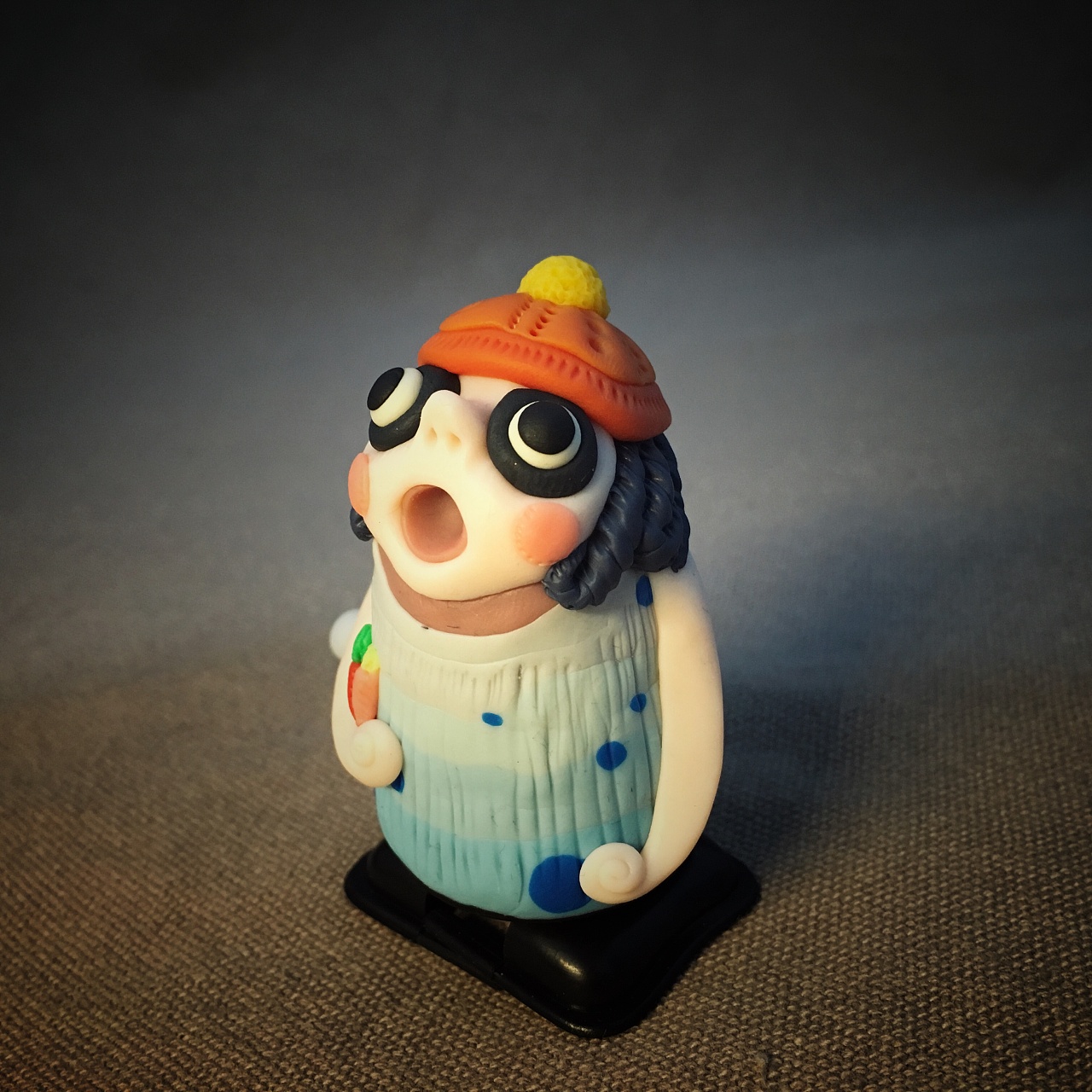 贾虫-软陶lmagine 1「发条小机器人」 - 原创作品 - 站酷(zcool)