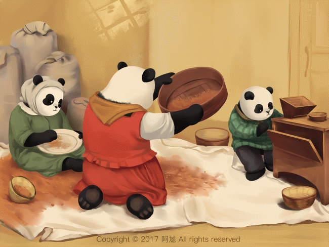 【每日一gif合集12】滚滚世界名画（111-120）（图ZOTA0MzE3OTY=） - 艺术插画 - 站酷设计师阿尨原创素材 - 站酷ZCOOL