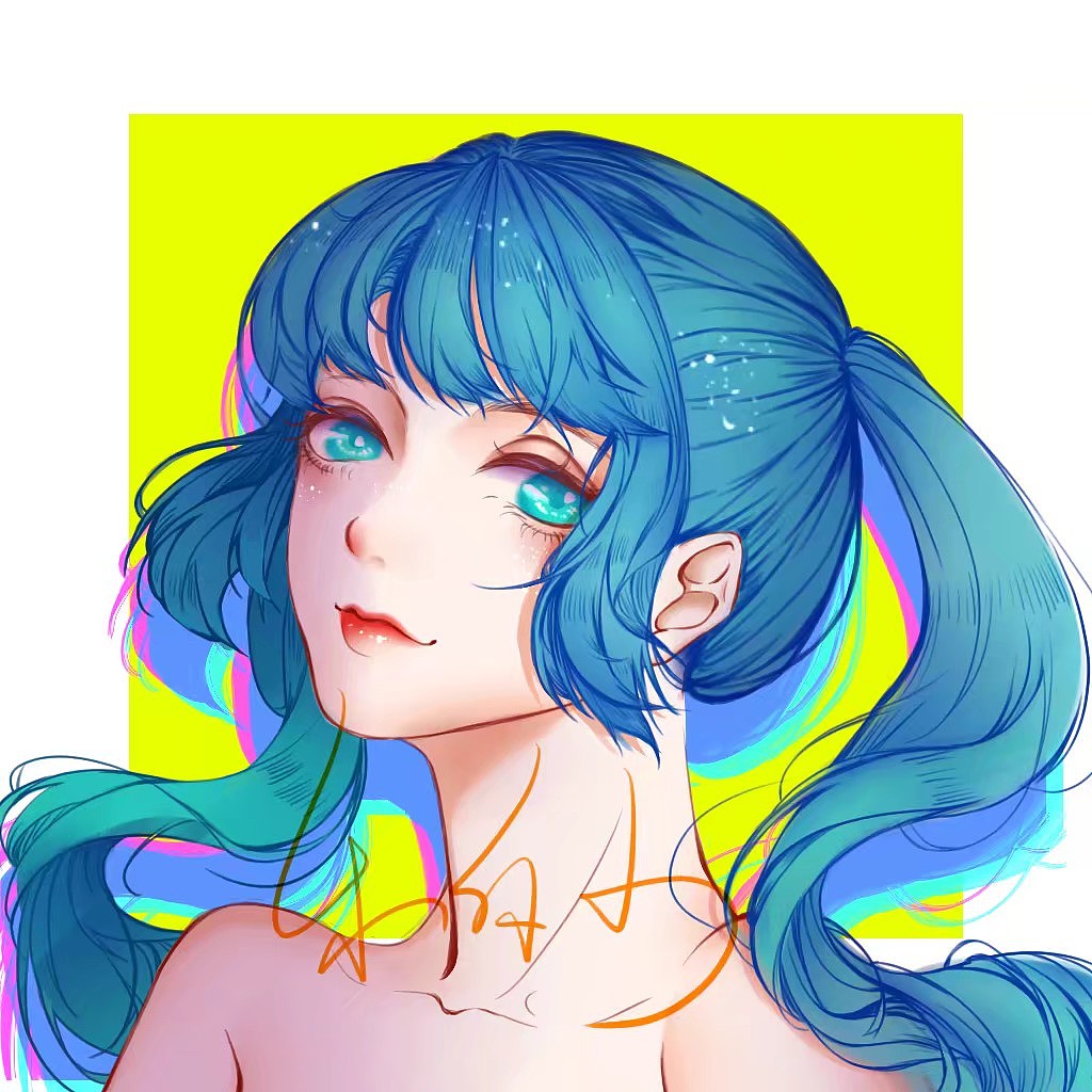 板绘头像|动漫|其他动漫|禾白少丿_原创作品-站酷zcool