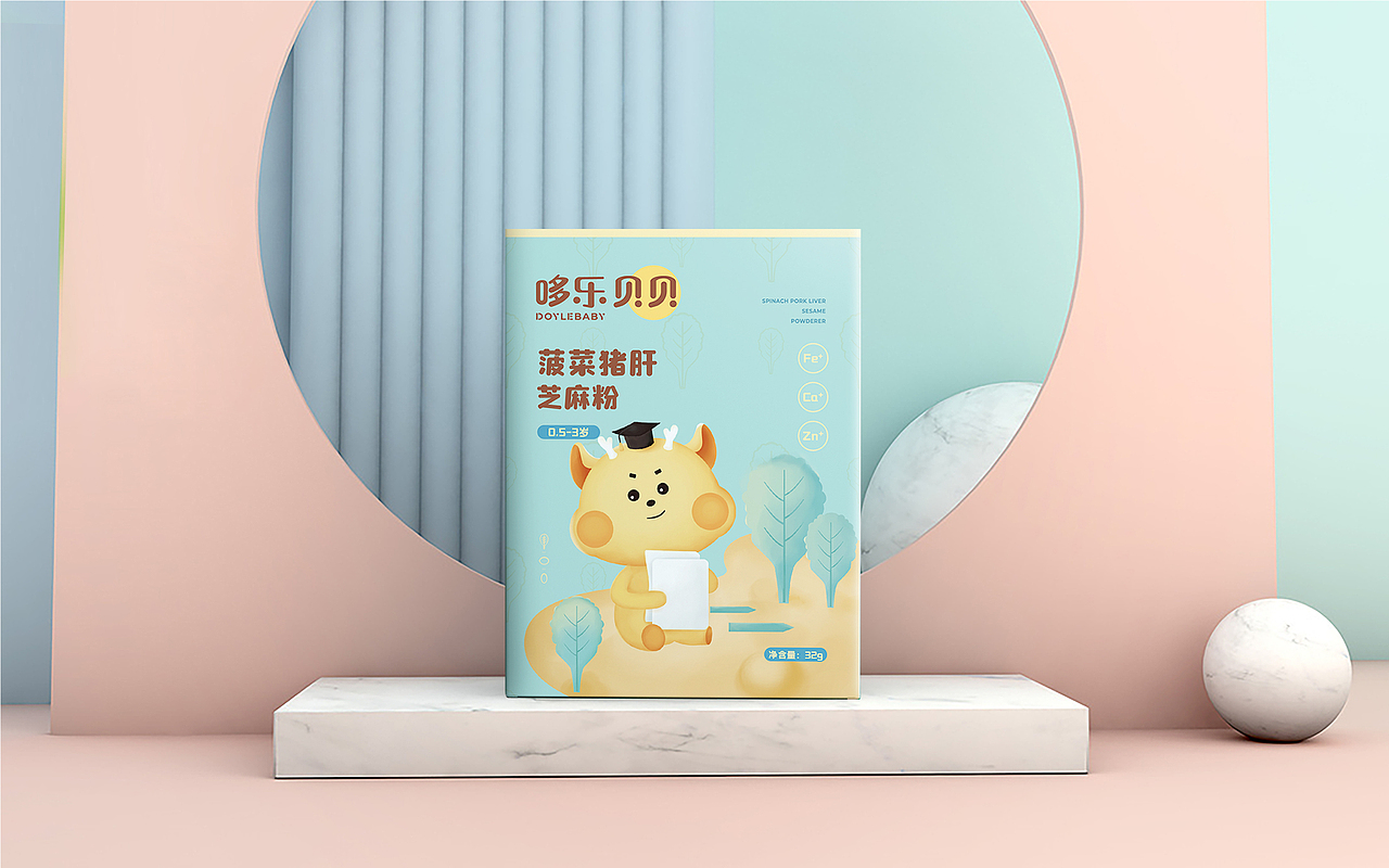 哆樂貝貝ip+包裝設計（圖ZMzc0OTk1Mjky） - 包裝 - 站酷設計師七七七月阿原創(chuàng)素材 - 站酷ZCOOL