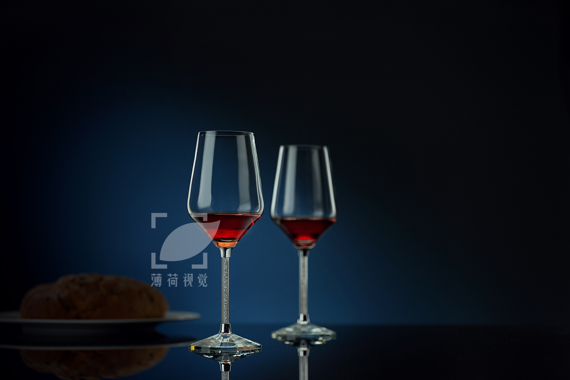 薄荷视觉:红酒杯摄影案例