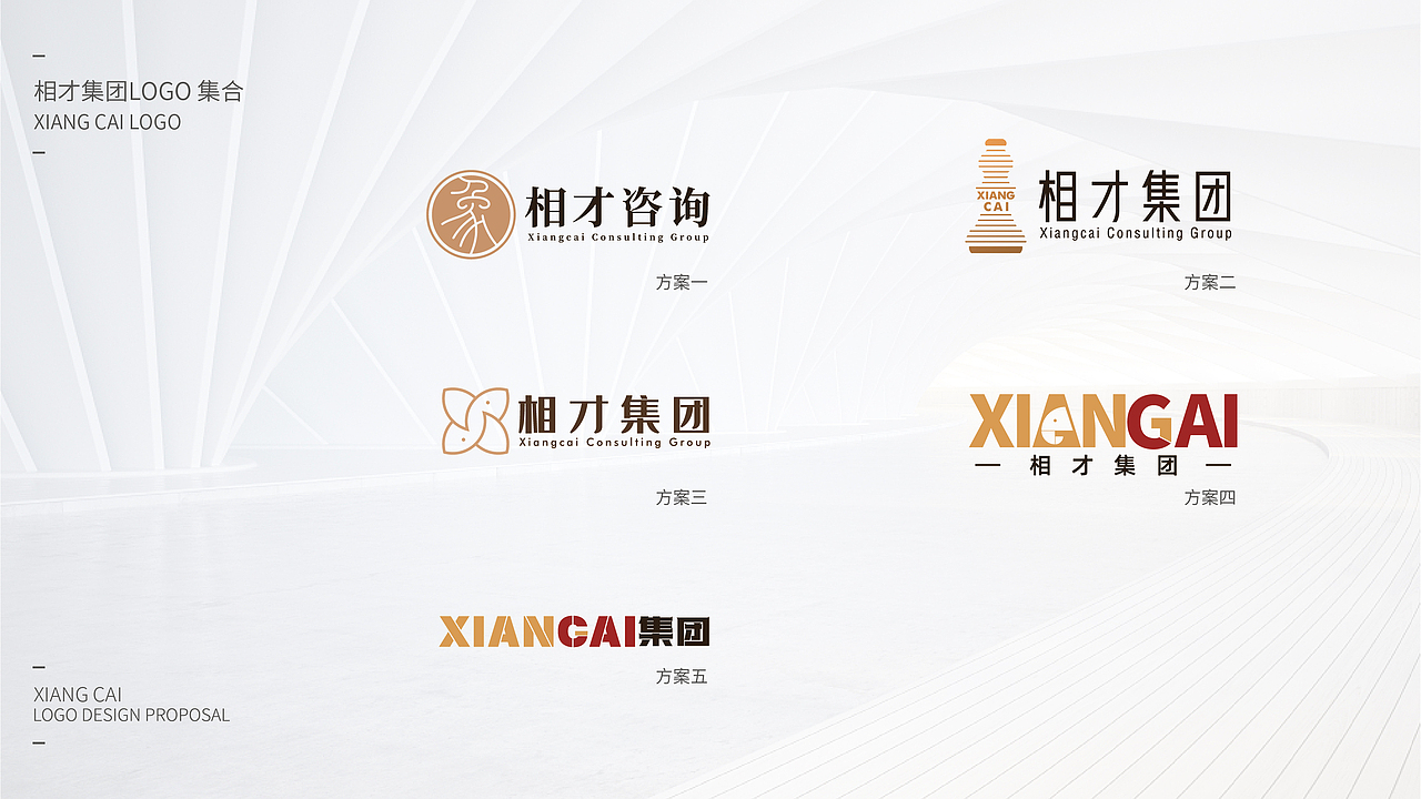 相才咨询集团LOGO设计提案