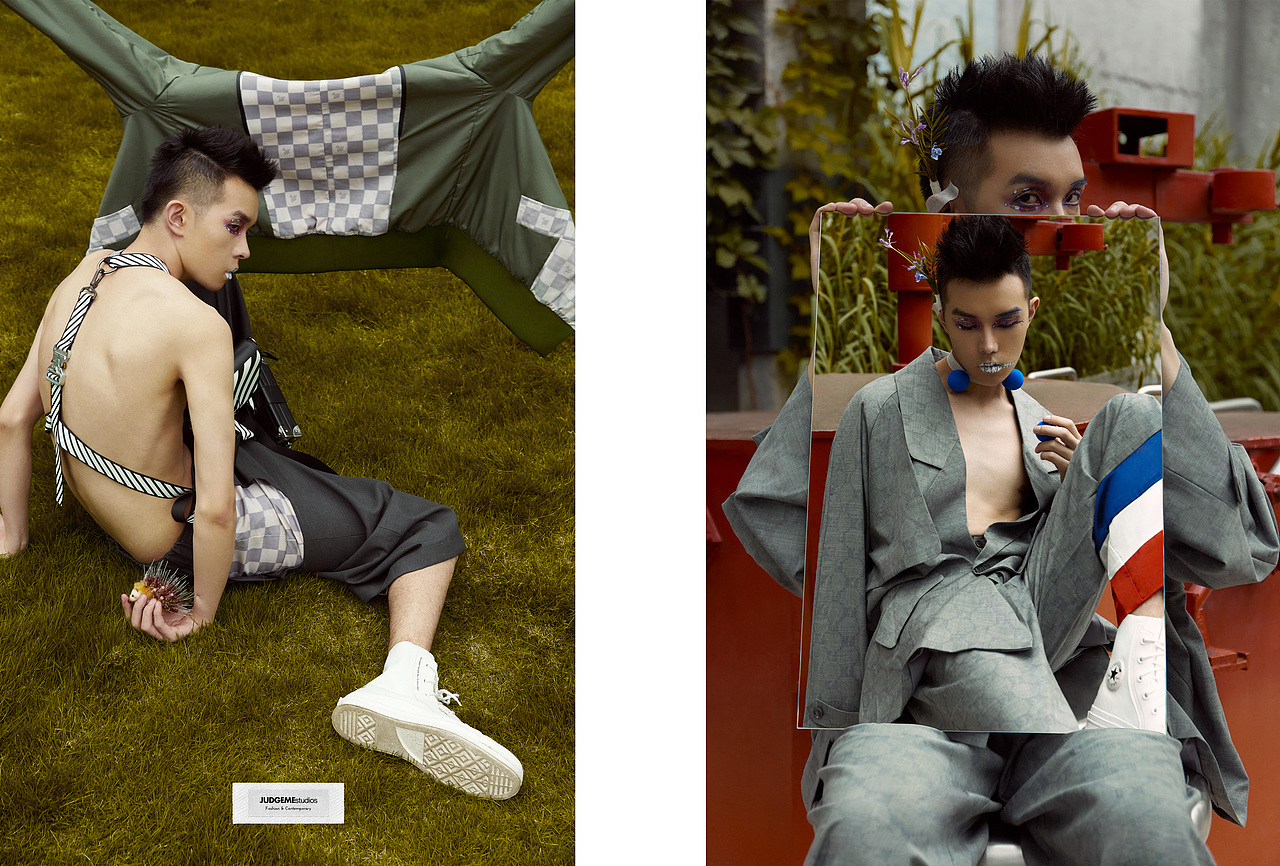 JUDGEmeStudios男装设计师品牌户外时尚摄影大片
