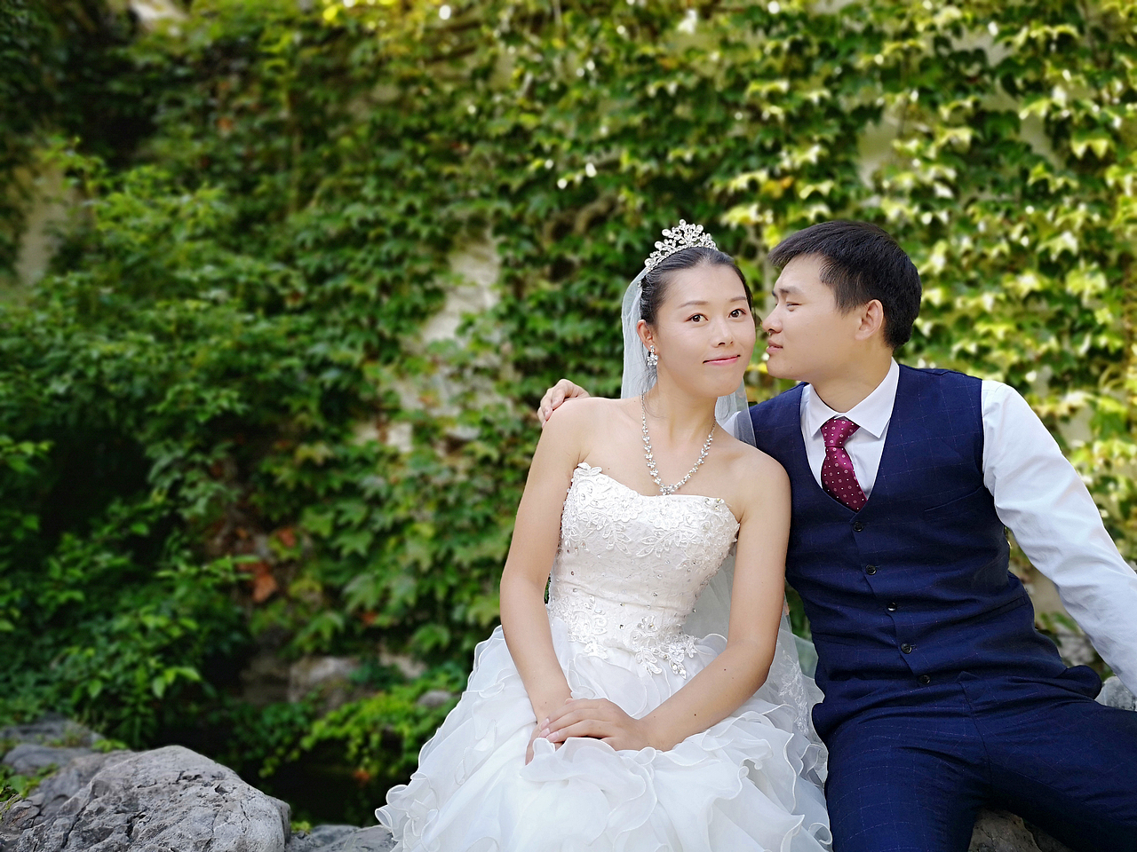 楠楠细语 伟伟道来（爱情甜蜜记之婚纱照来一波嘻嘻~）（图ZMTI5ODgzNDUy） - 人像摄影 - 站酷设计师小丁当原创素材 - 站酷ZCOOL