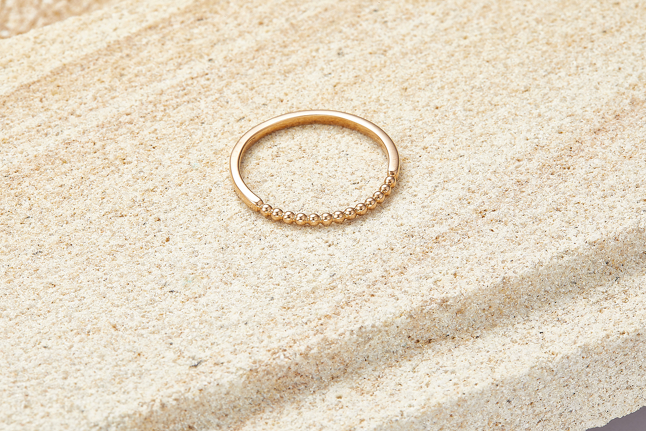 商业珠宝场景黄色肌理石摄影拍摄