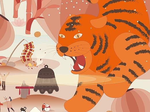 2022年虎年原创贺图