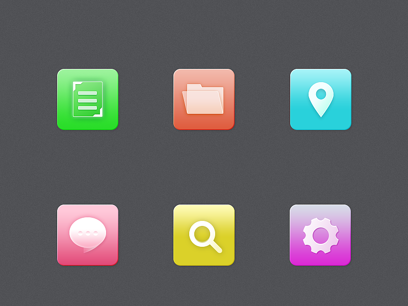 手机app图标（图ZMjA5NjgzNDEy） - 图标 - 站酷设计师机械羊原创素材 - 站酷ZCOOL