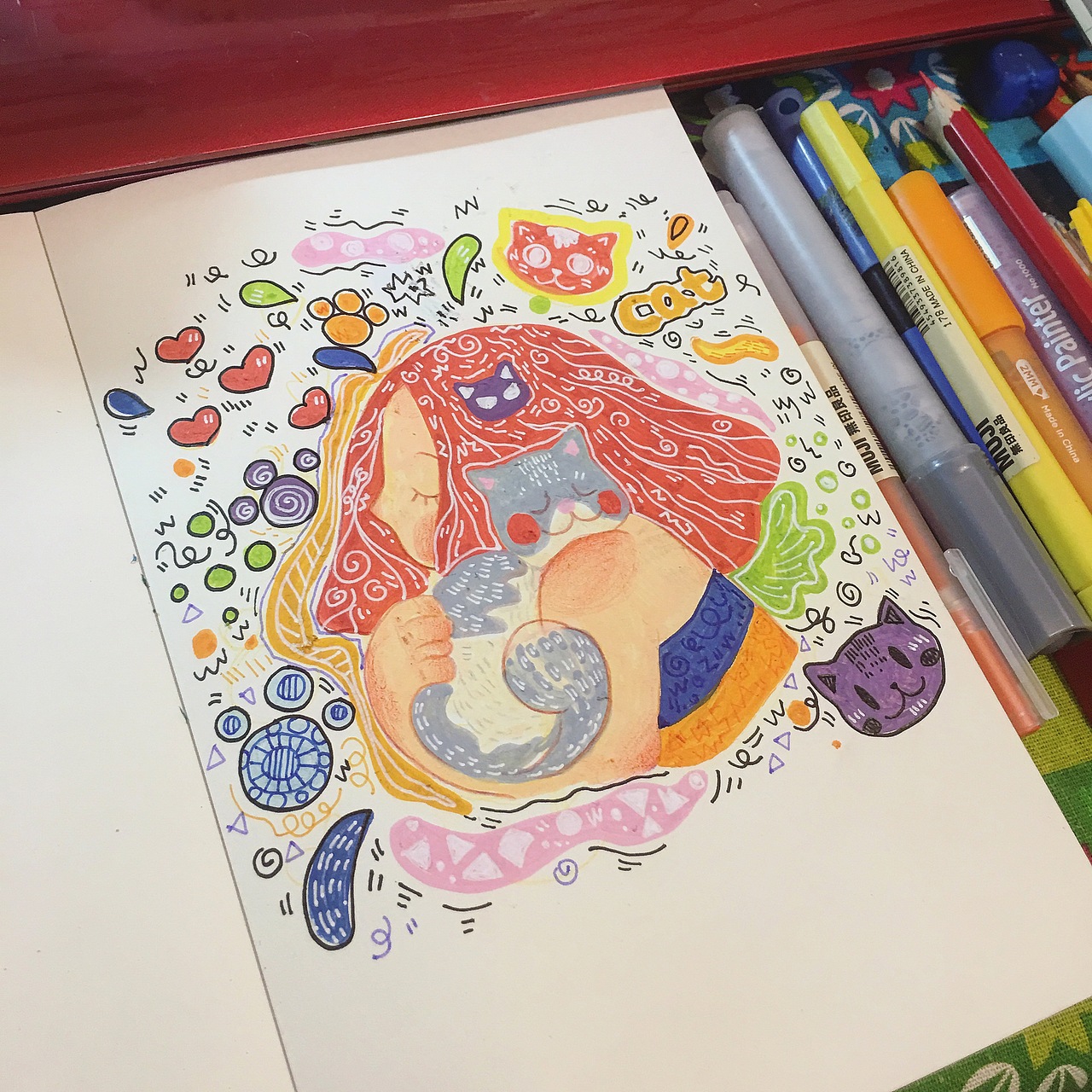 我和我家超级调皮的猫咪