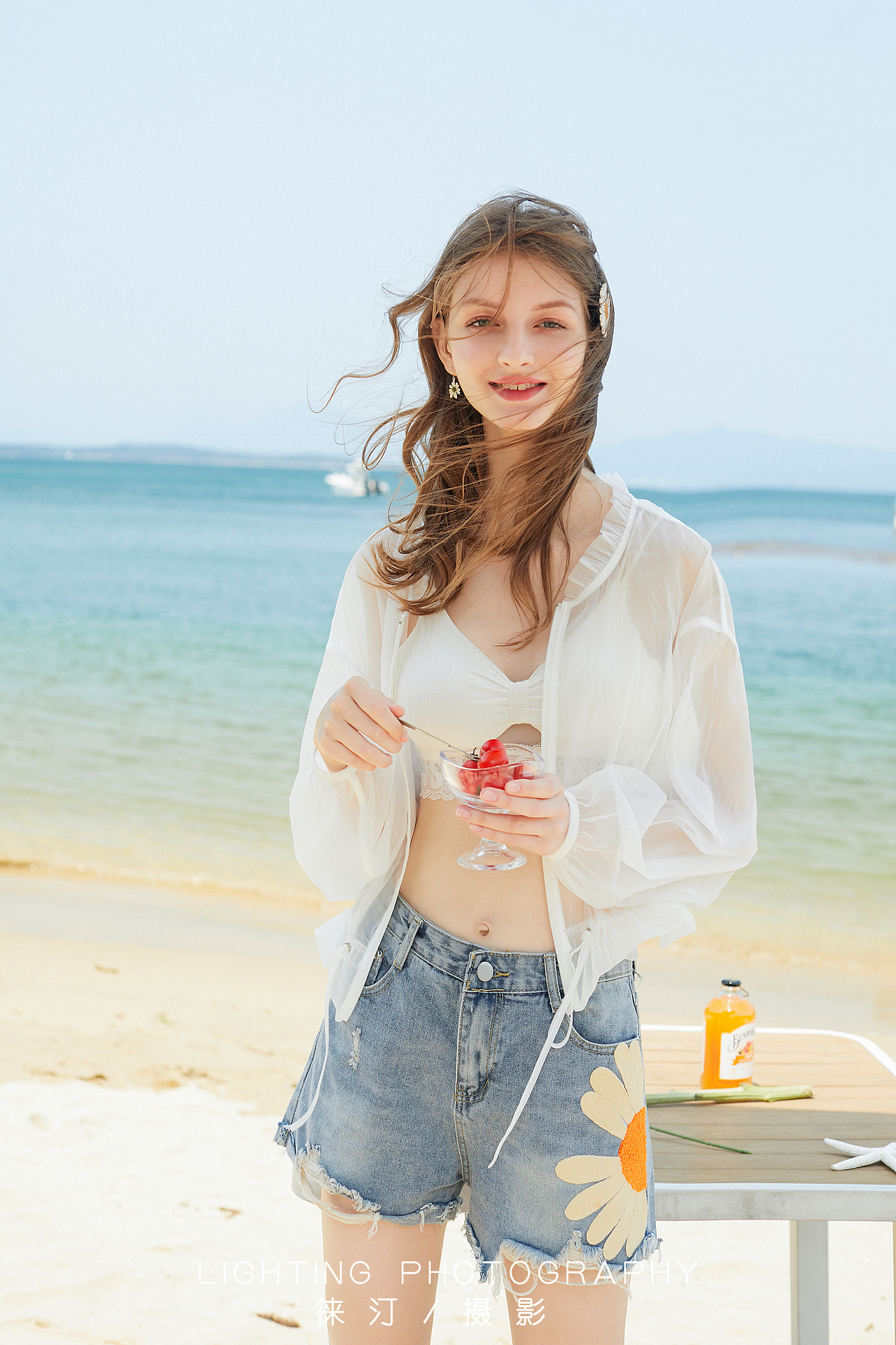 海边服装摄影，小清新服装，女装拍摄（图ZMjU5Mzc3OTgw） - 人像摄影 - 站酷设计师徕汀服装摄影原创素材 - 站酷ZCOOL