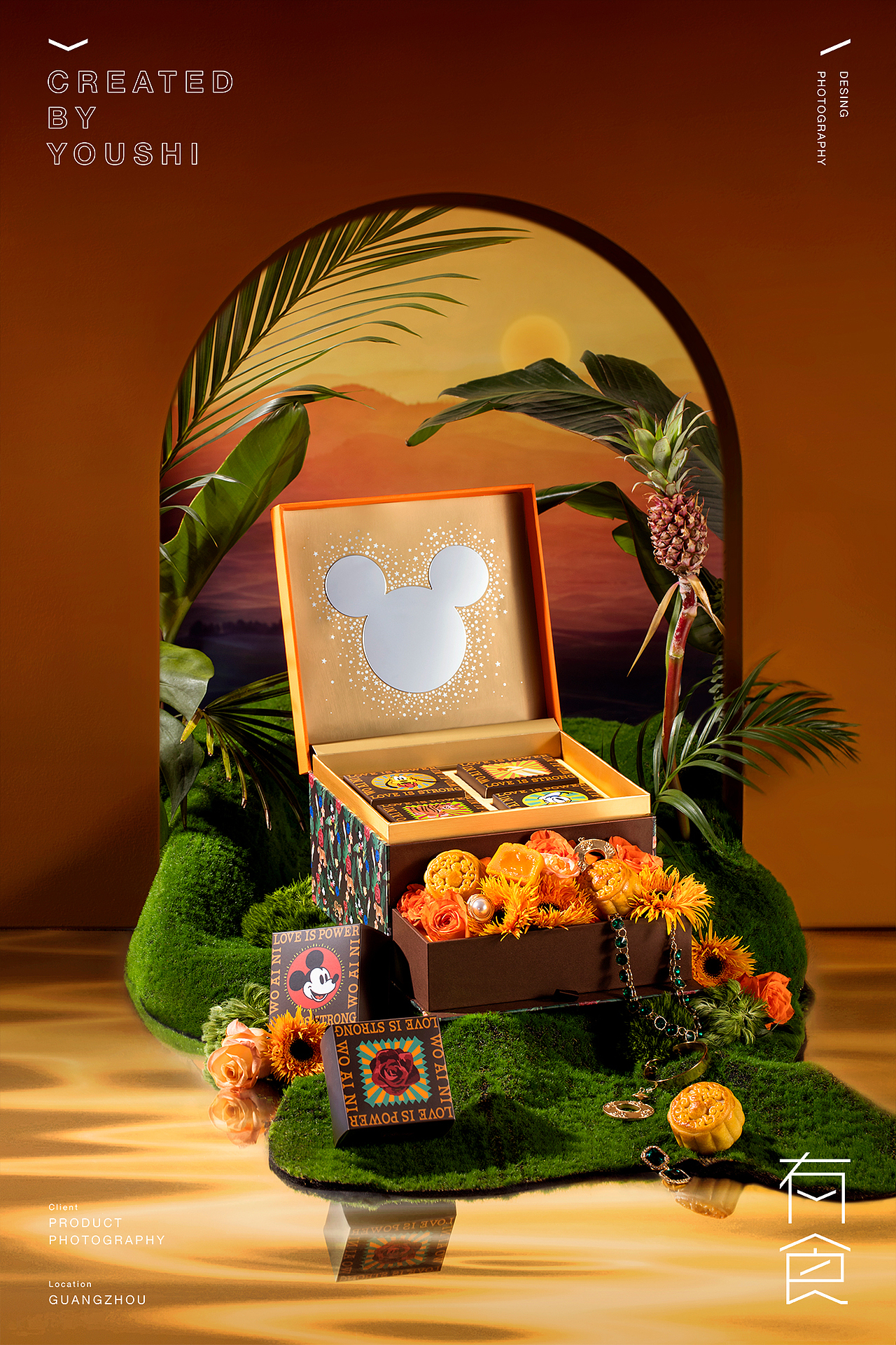 迪士尼中秋月饼礼盒系列合辑✖️有食（图ZMjY3MDI5MzEy） - 产品摄影 - 站酷设计师有食YOUSHI原创素材 - 站酷ZCOOL