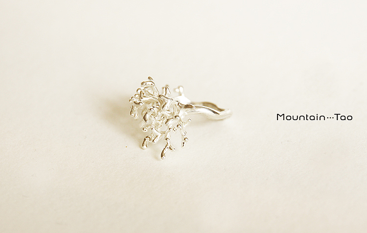 花辞树系列——禪枝（图ZMjk3ODc5NzY=） - 首饰设计 - 站酷设计师gs20100104原创素材 - 站酷ZCOOL