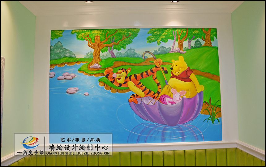 [医院]天使的呵护墙体彩绘