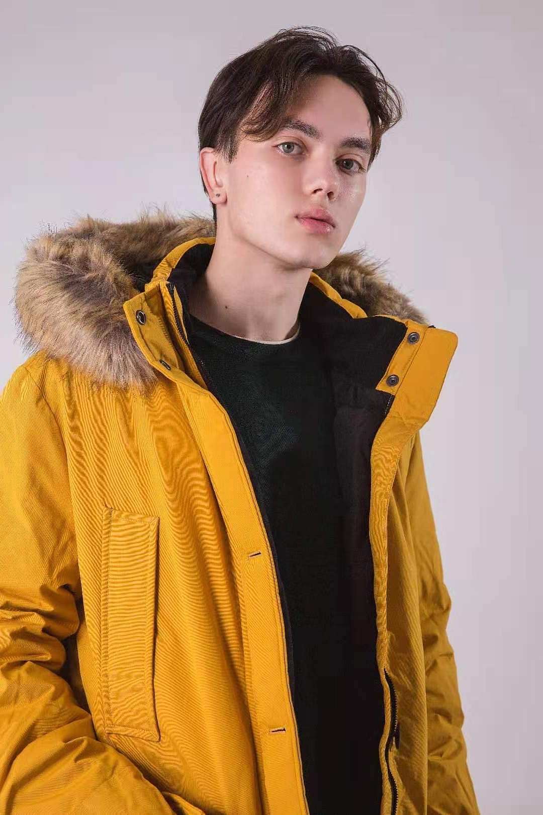 年轻男外模服装拍摄_模特经纪人jason-站酷zcool