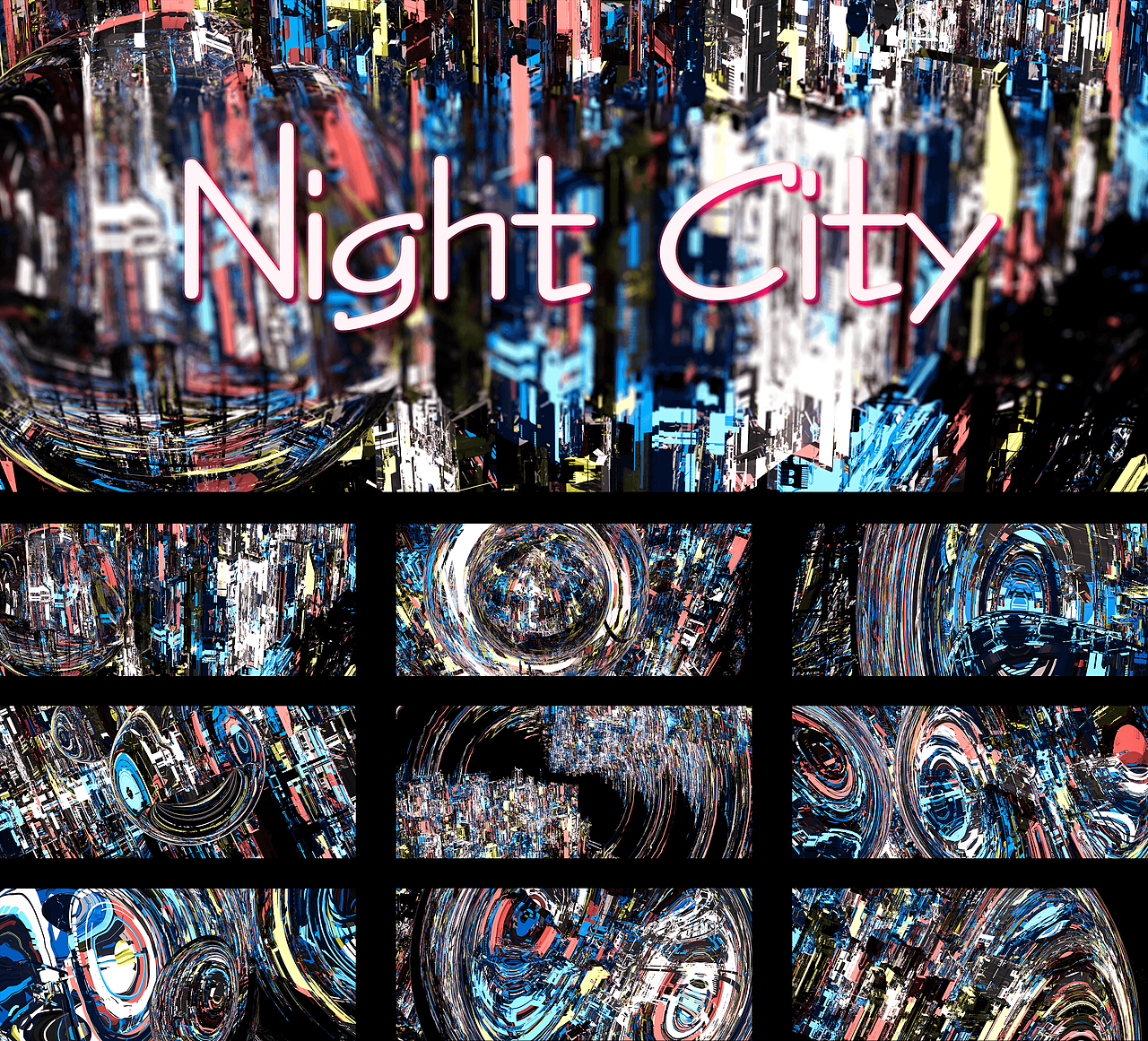 Night City：不夜城（图ZMTczMDQ5NDI4） - 建筑/空间 - 站酷设计师Colin__Chen原创素材 - 站酷ZCOOL