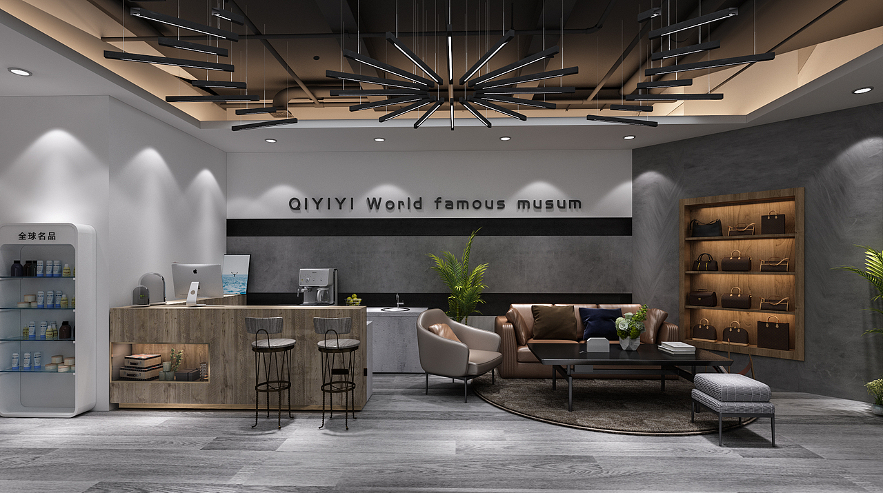 柒一一服饰店（图ZMTk1MDkwNTAw） - 家装设计 - 站酷设计师小夜骐原创素材 - 站酷ZCOOL