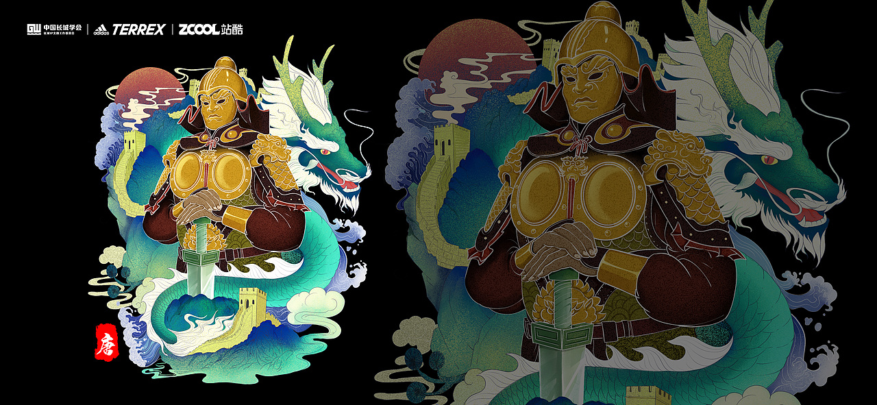 長城——守衛(wèi)軍團（圖ZMjc2NzIwOTk2） - 圖案 - 站酷設計師貓吃柚子皮原創(chuàng)素材 - 站酷ZCOOL