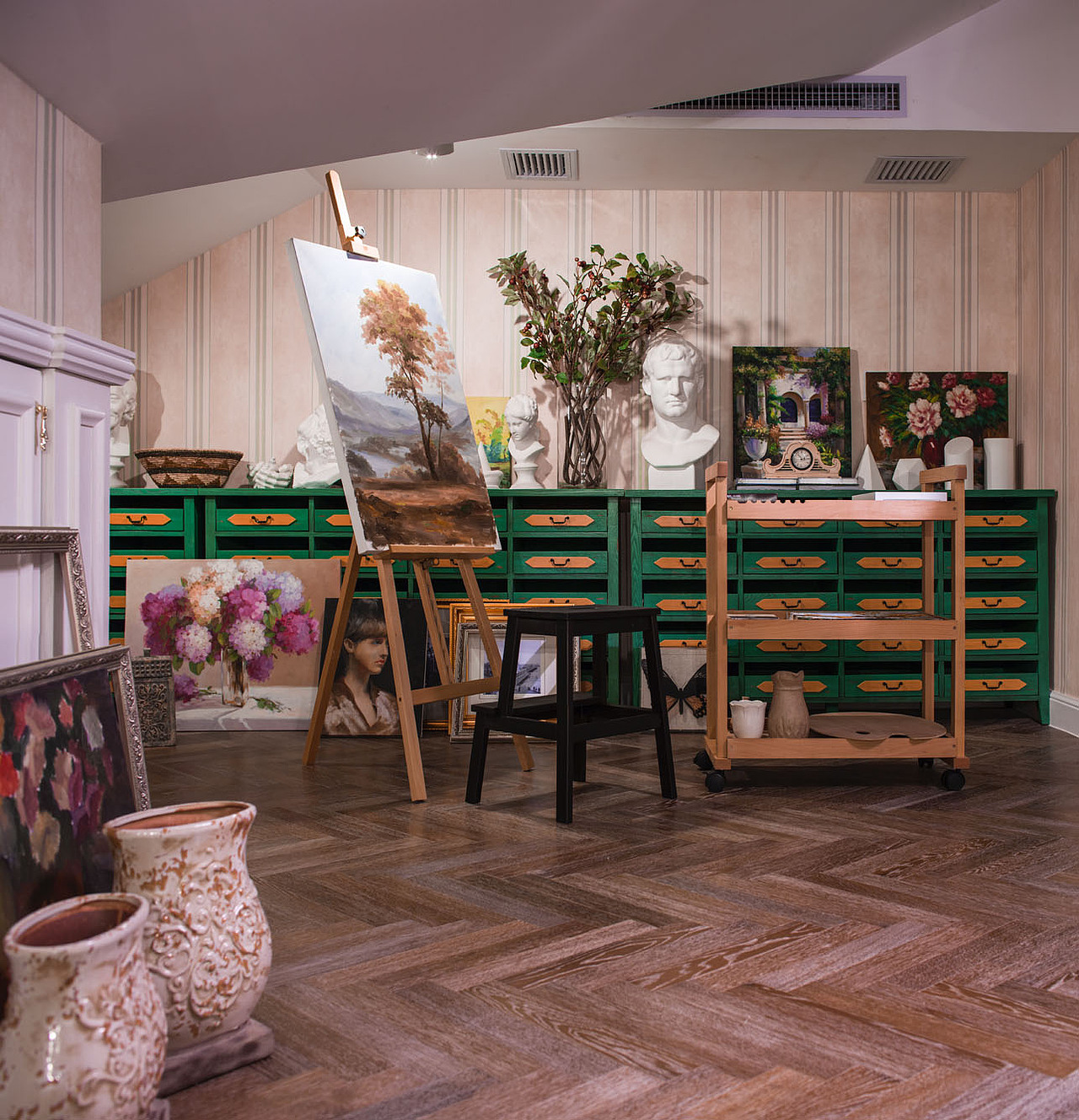 现代都会邂遇浪漫之家，每个细节都透露着非凡品味。