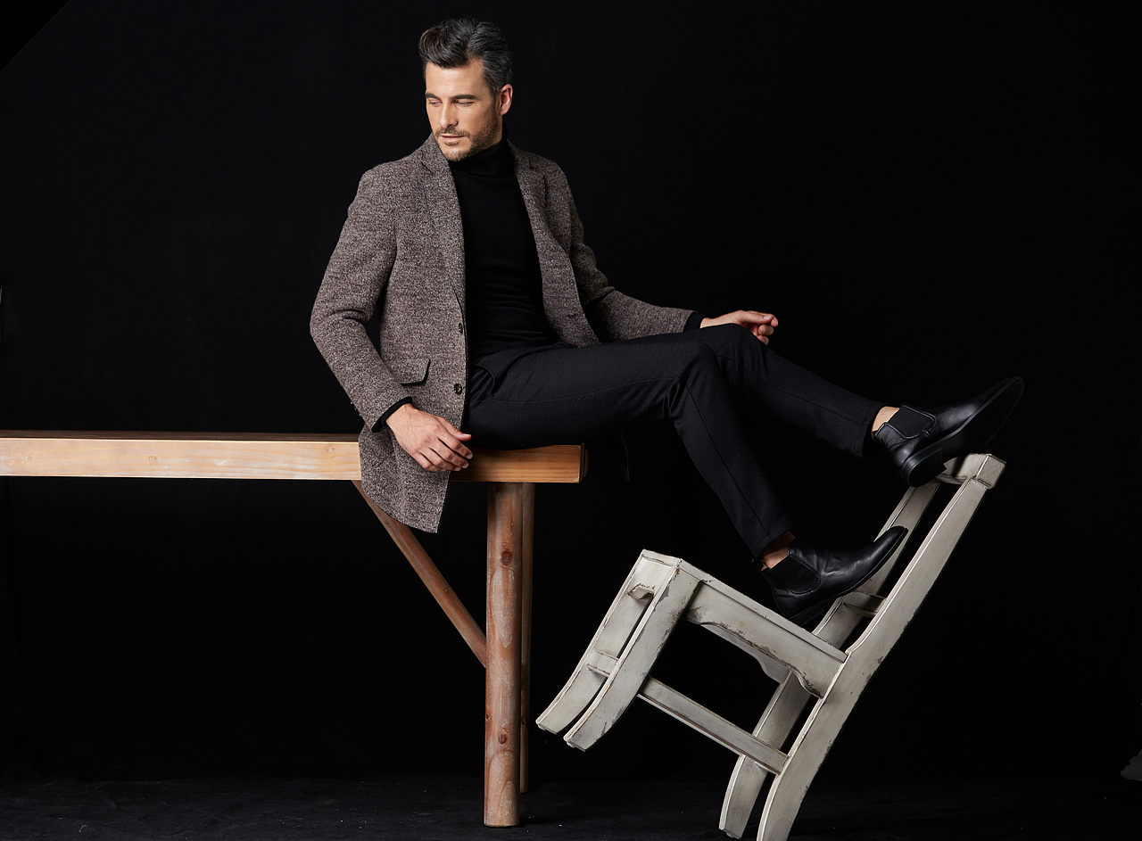 MEN'S COAT（图ZNjEwMTQ1MTI=） - 人像摄影 - 站酷设计师像尚摄影阿天原创素材 - 站酷ZCOOL