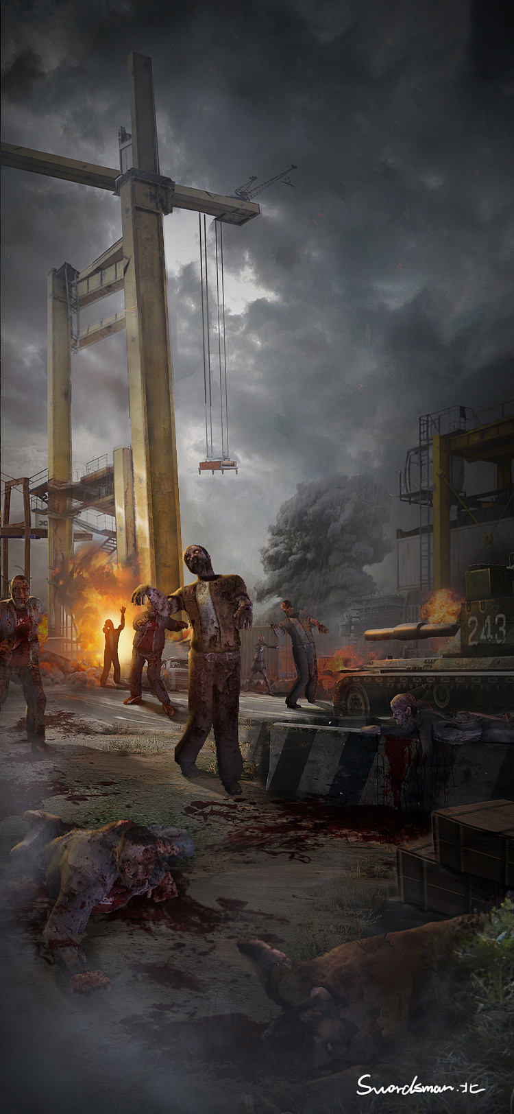 metropolisz丧尸类剧情游戏场景以及视频展示