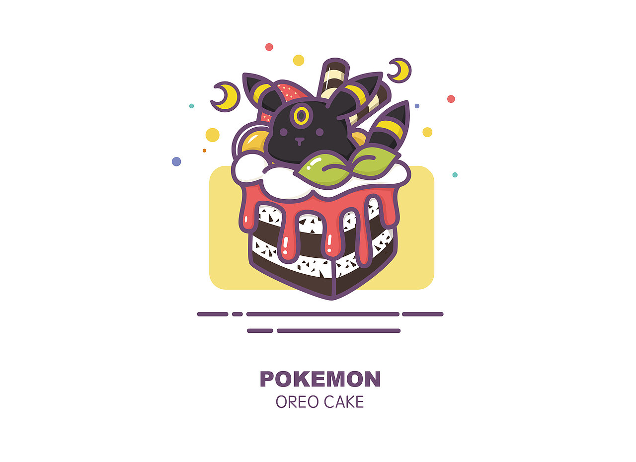 POKEMON&DESSERT第二弹！～（图ZNzU5NTQ2NDg=） - 创作习作 - 站酷设计师YikoChang原创素材 - 站酷ZCOOL