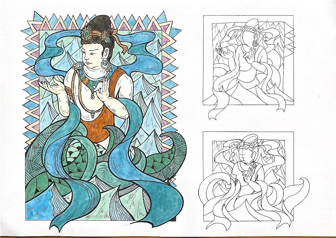 考研装饰画 考研海报设计 ，优秀作业展览（图ZMjM3NTY2MDY0） - 艺术插画 - 站酷设计师大圣随便画画画原创素材 - 站酷ZCOOL