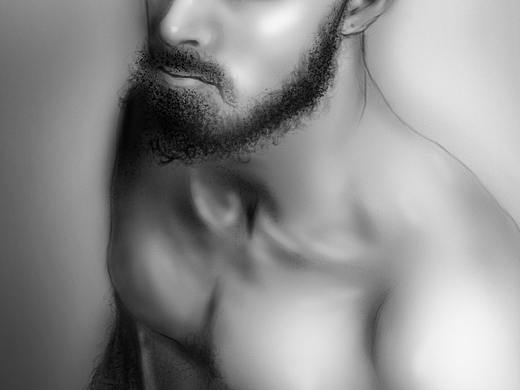 男肖像人物练习