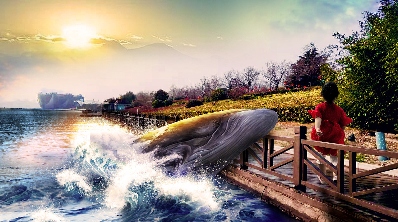 ps合成照片和调色