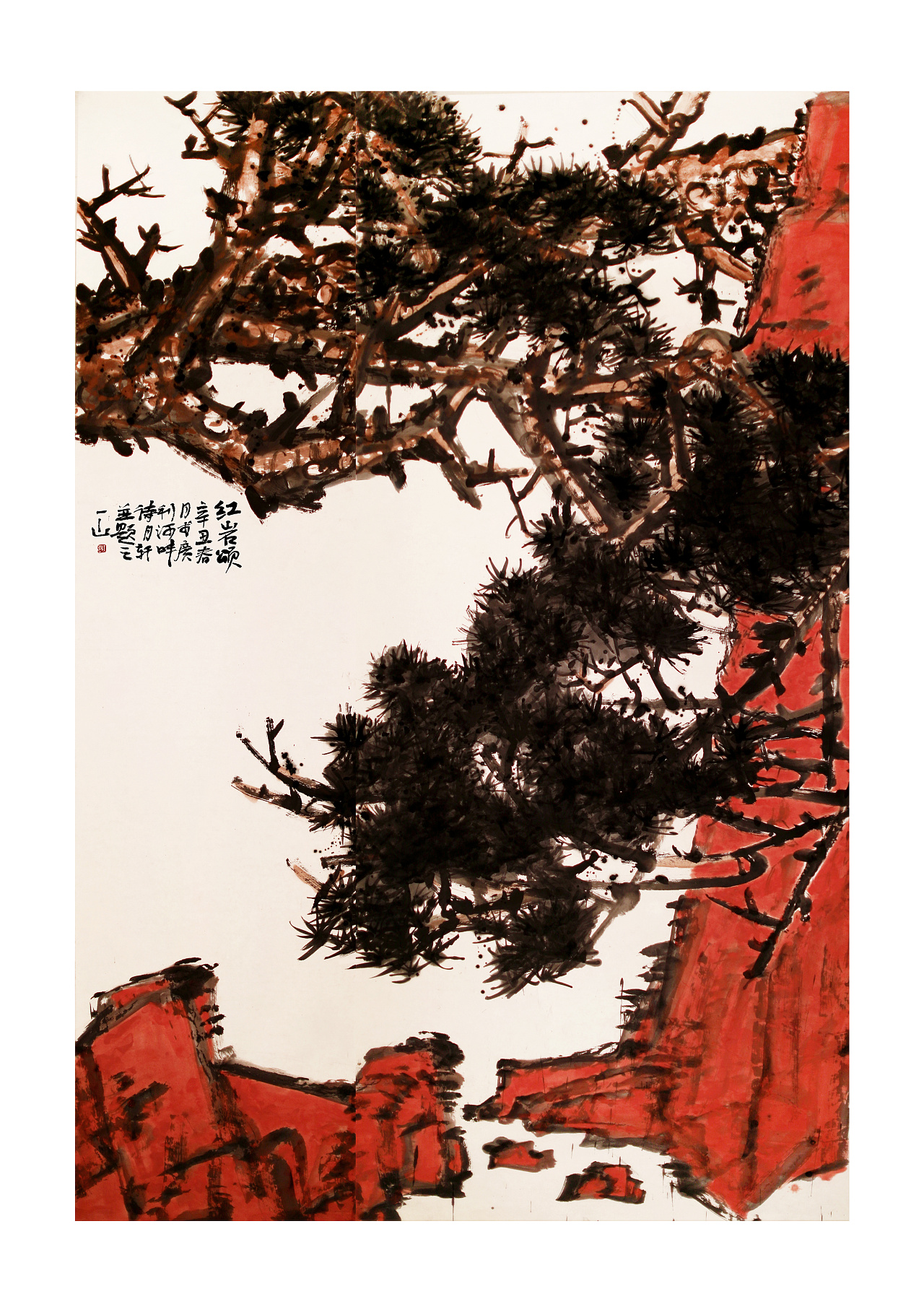 入展作品-红岩颂