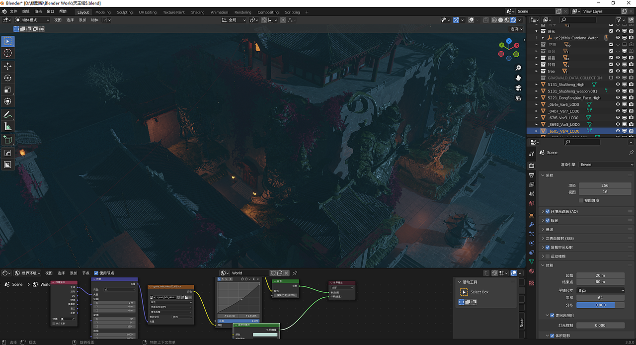 天王寺（图ZMjg2NDY1NzIw） - 场景 - 站酷设计师催化剂艺术工作室原创素材 - 站酷ZCOOL