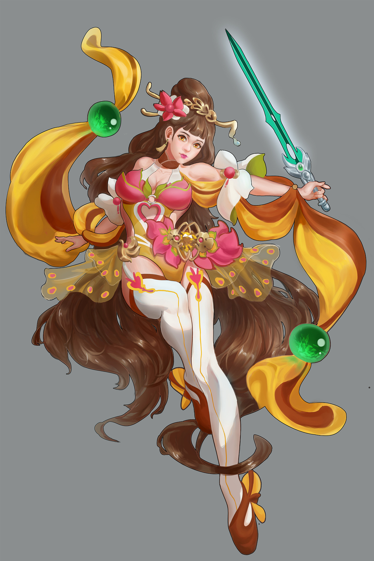 设计类 写实风 角色设计(8张)