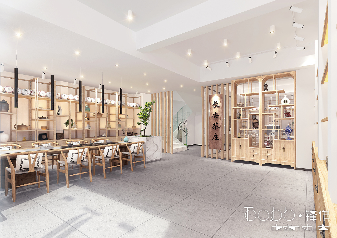 中式茶庄设计