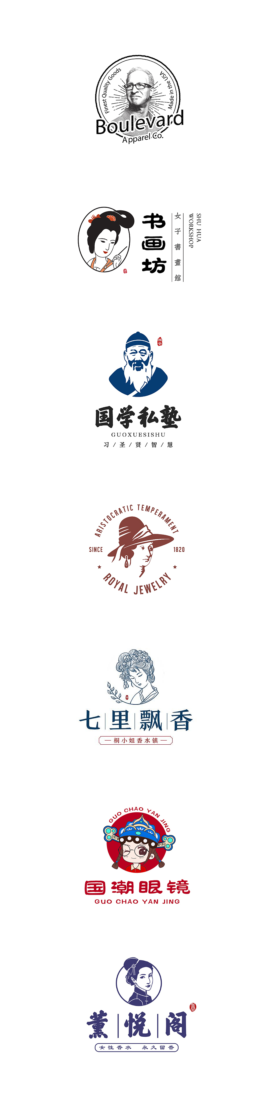 25期LOGO课人像构成作业