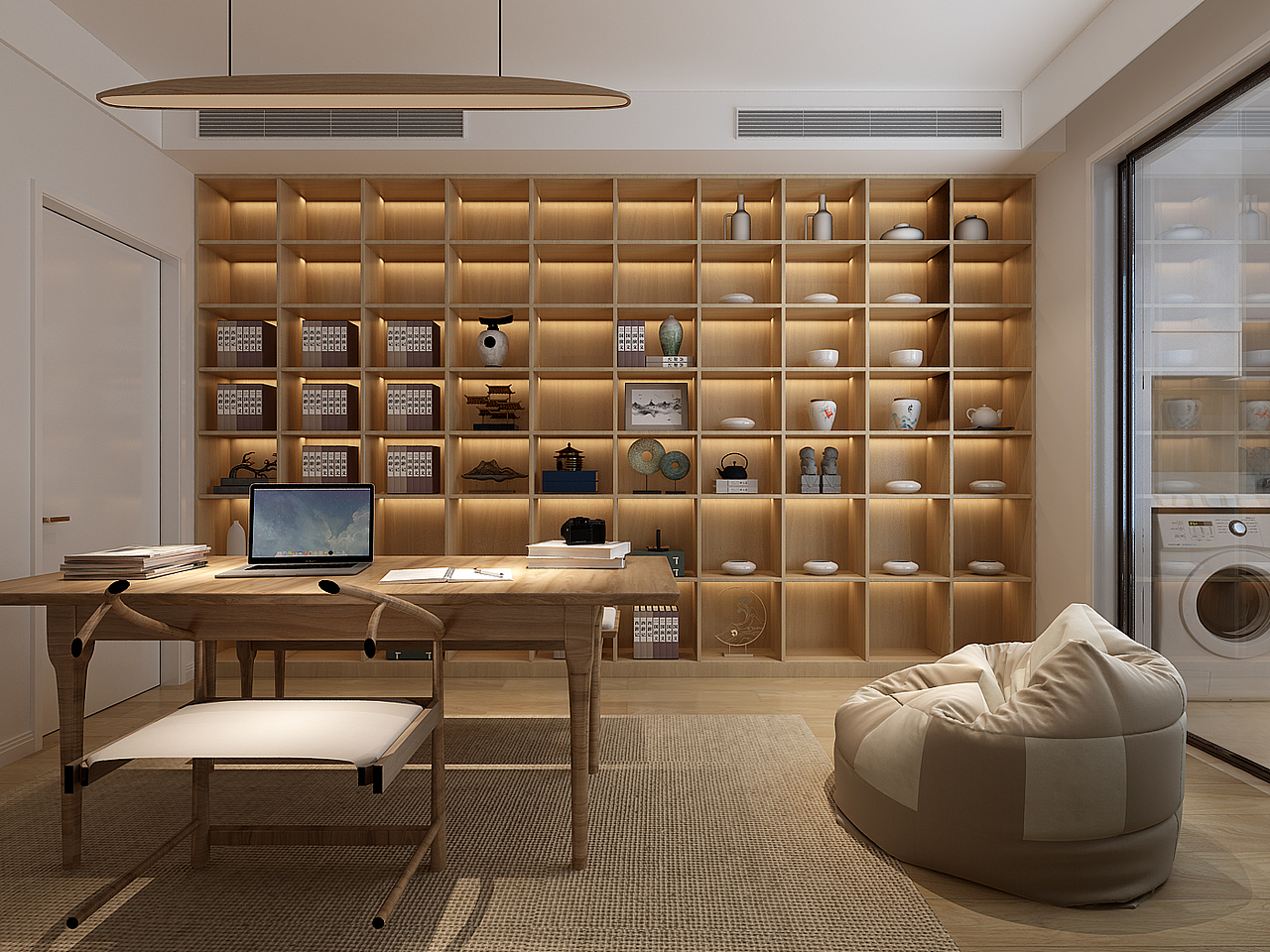 济南市中区公园九里160平原木宜居风格装修案例（图ZMjc1MzI4Mzcy） - 家装设计 - 站酷设计师万泰谢佳乐1997原创素材 - 站酷ZCOOL