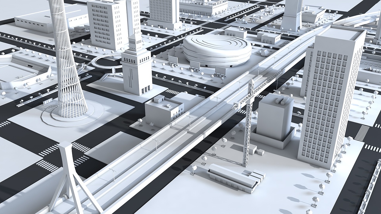 LowPoly风格 低面多边形城市（图ZMjU2MzQyNTg0） - 建筑/空间 - 站酷设计师sukioo原创素材 - 站酷ZCOOL