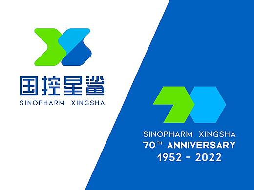 际会融合，勇进上升——国控星鲨logo及70周年庆典设计